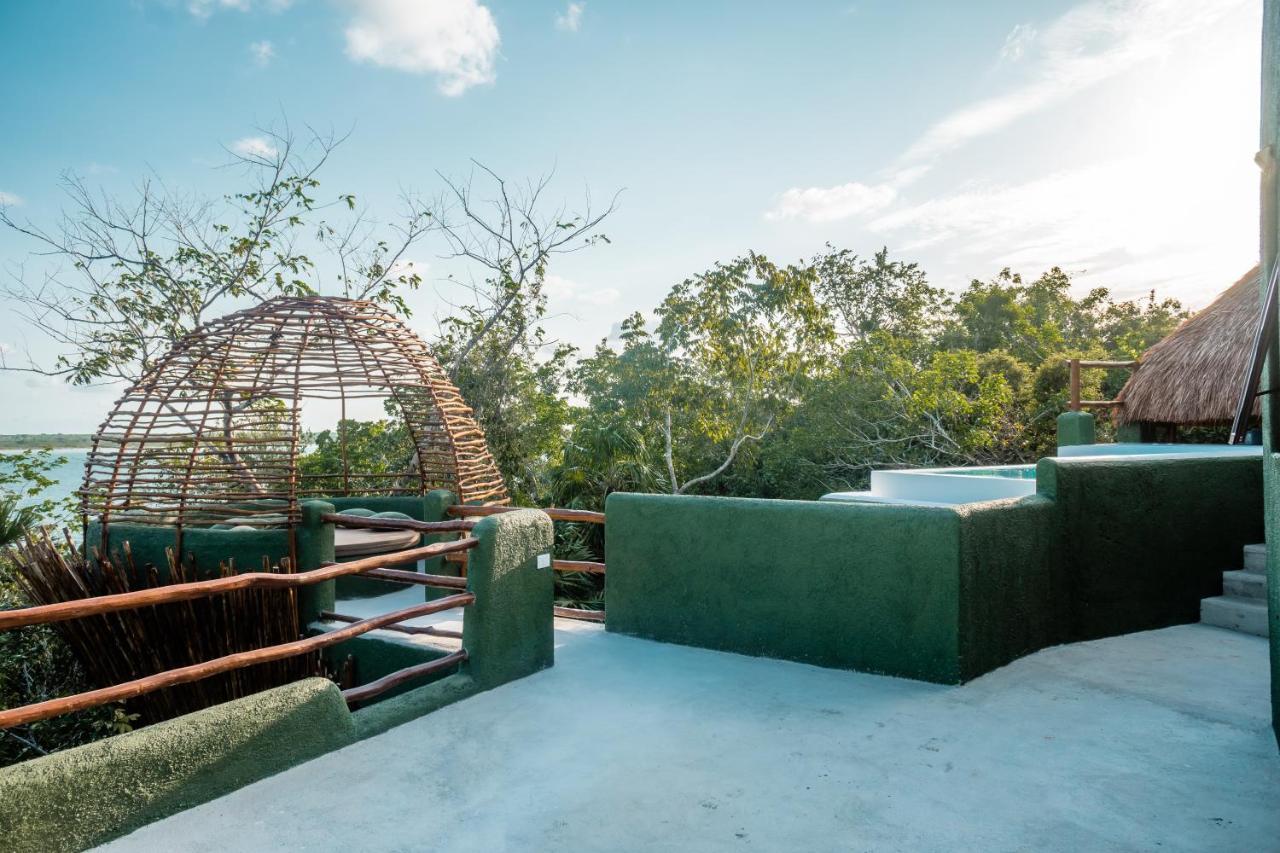 Casa Pibe, Private Jacuzzi, Pier And Rooftop Villa Bacalar Luaran gambar